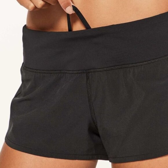 🏃‍♀️ *LULULEMON SPEED UP SHORT 2.5” - BLACK - Like New🖤 - Picture 2 of 13